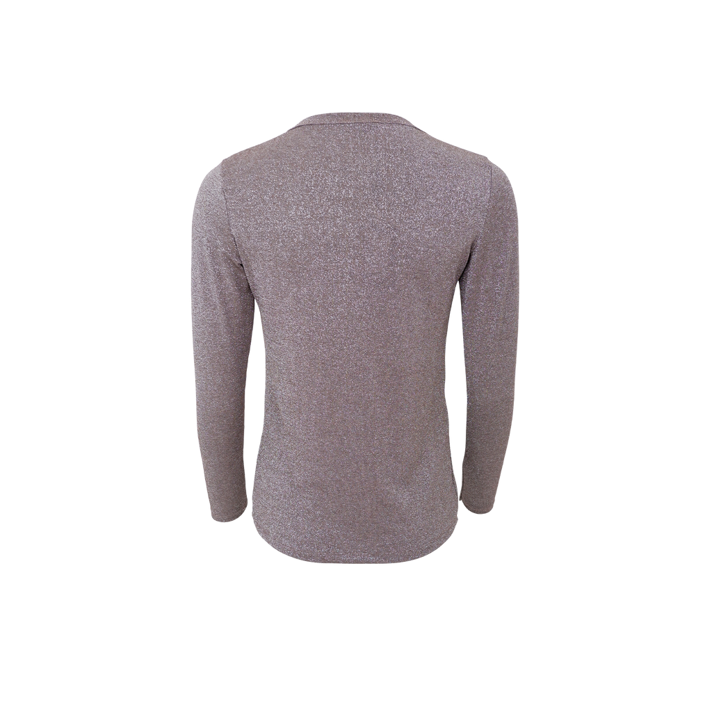Top Lurex Taupe