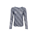 Top Mesh Grey Tartan