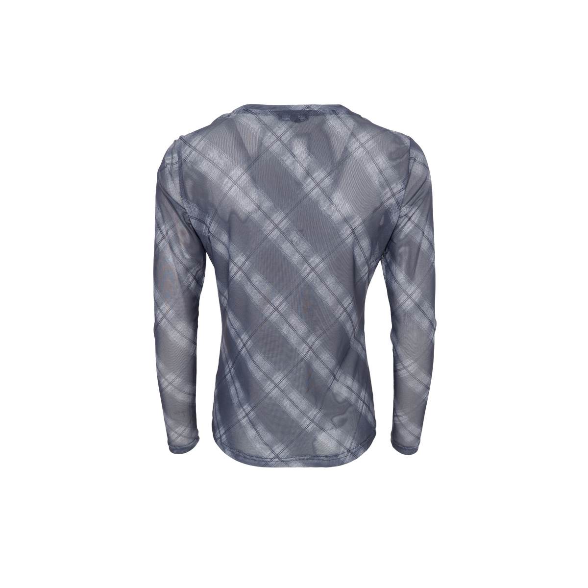 Top Mesh Grey Tartan