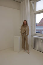 Top Tresse Camel