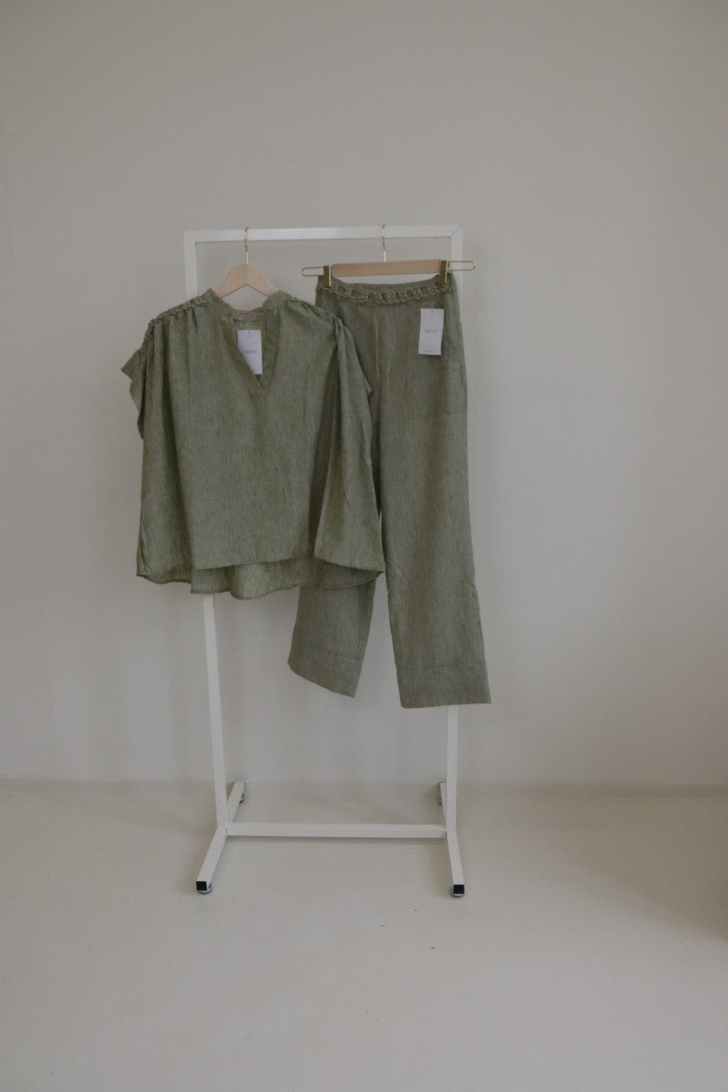 Top Tresse Groen