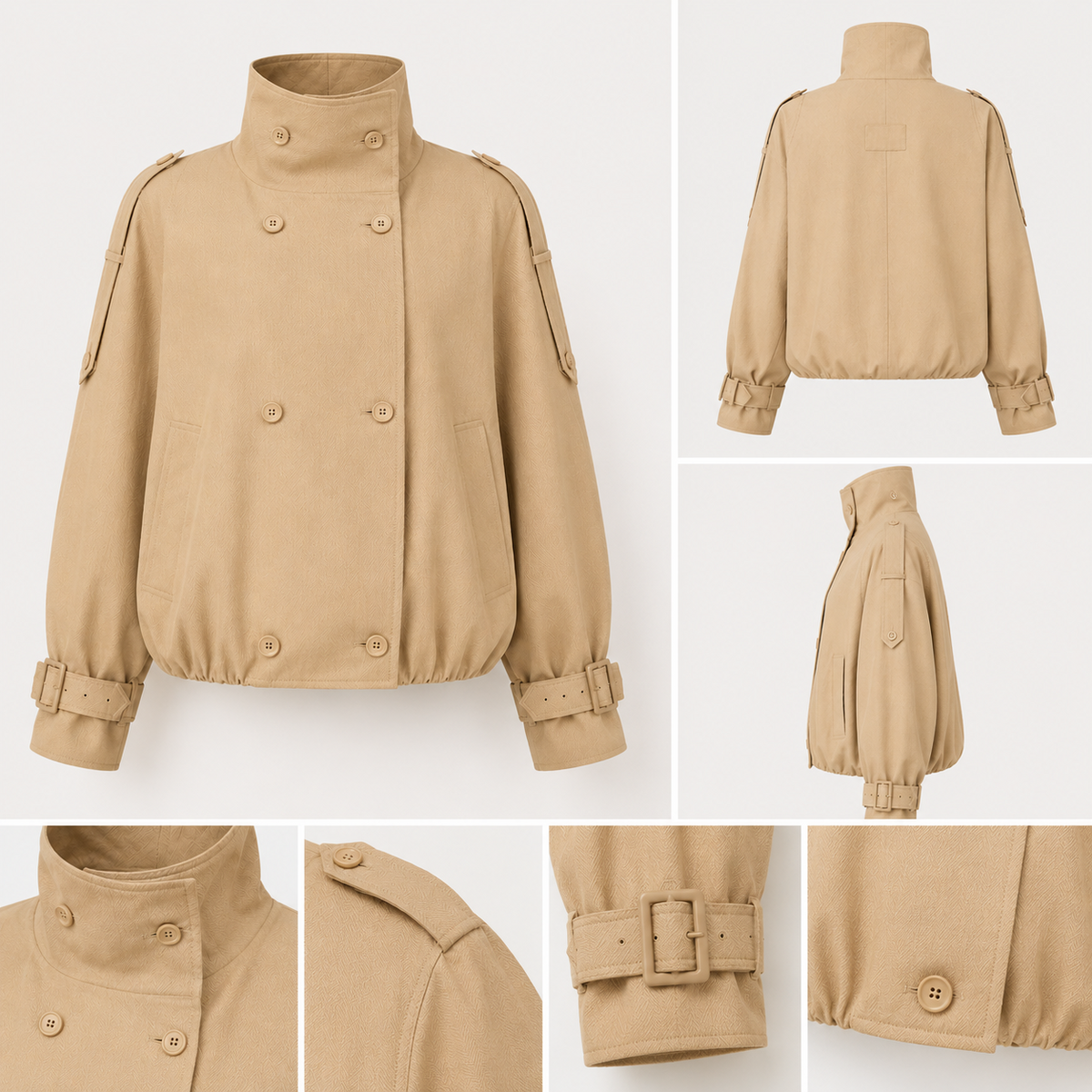 Trenchcoat Cilene Zand