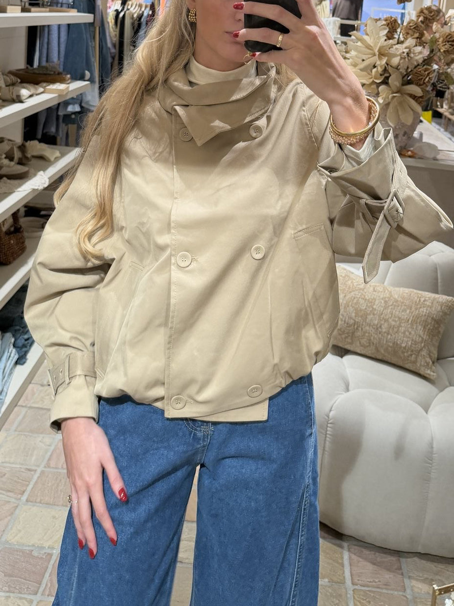Trenchcoat Cilene Zand