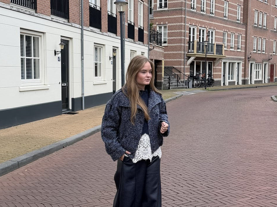 Trui Erika Blauw