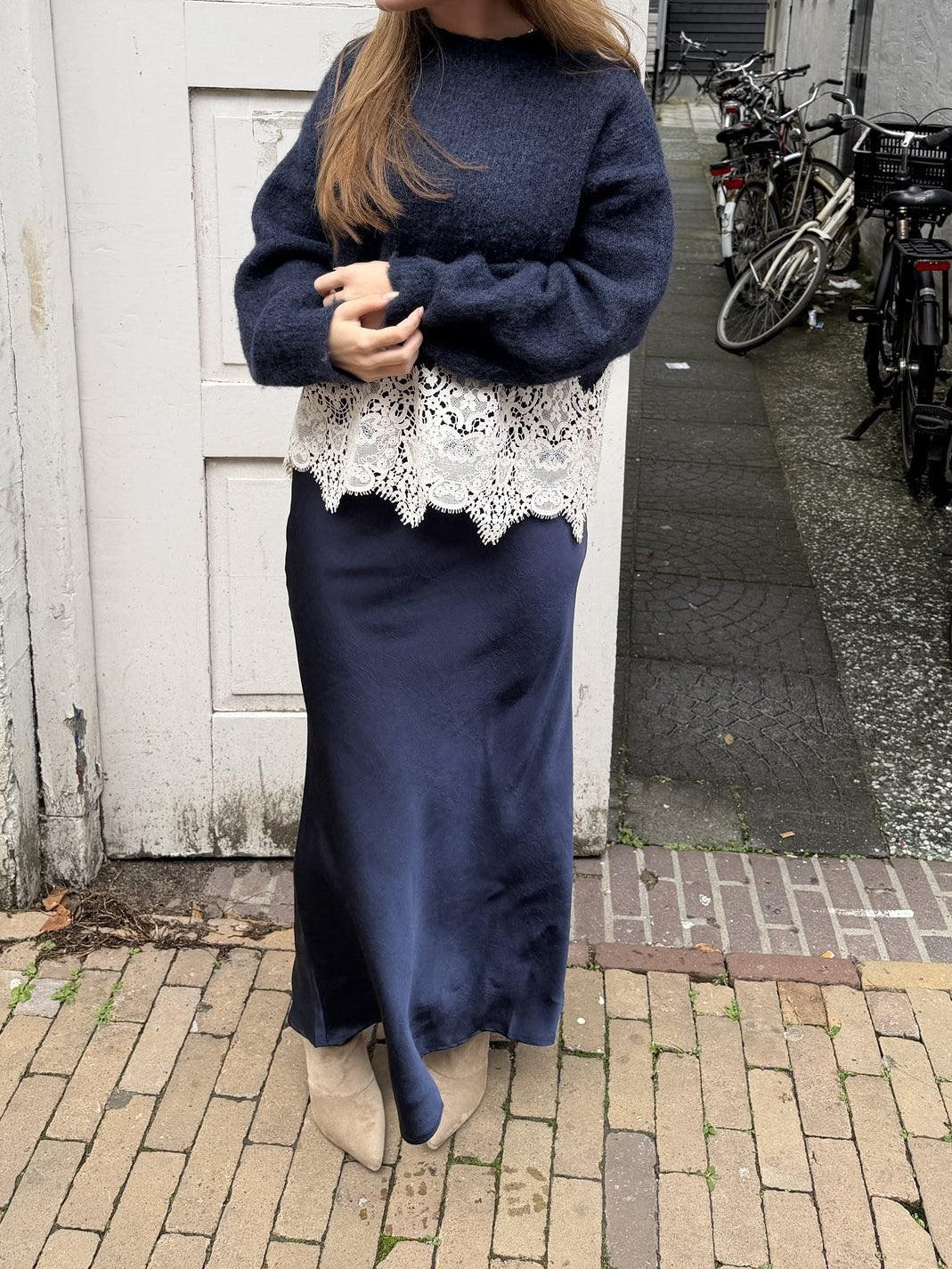 Trui Erika Blauw