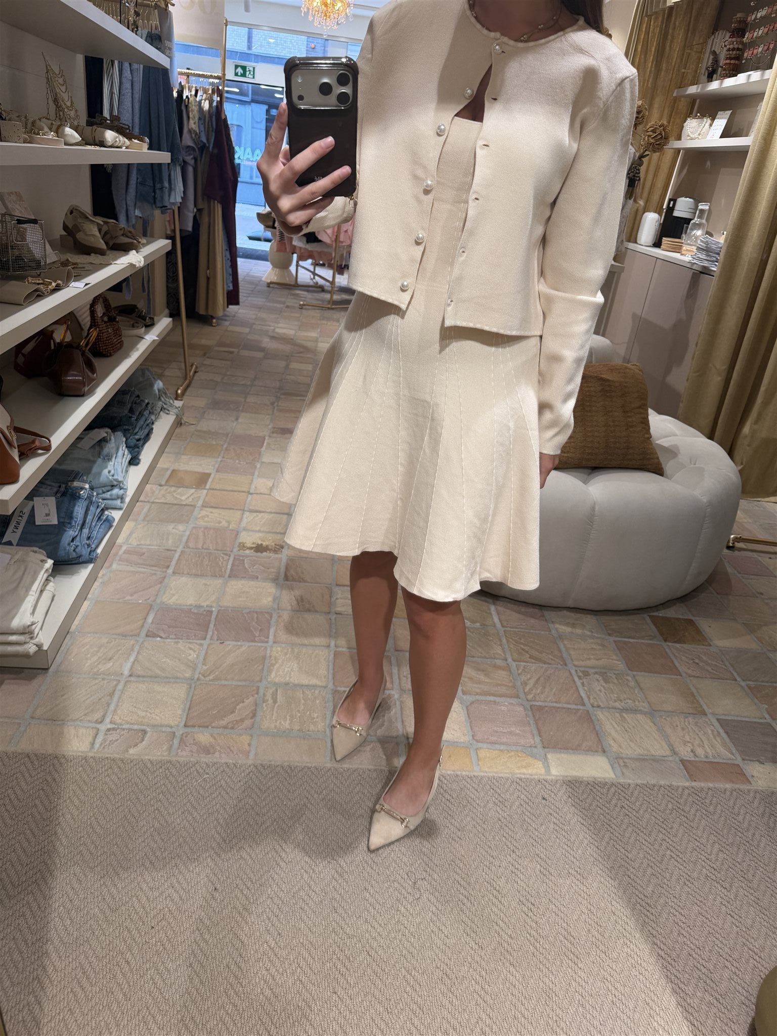 Vest Audrina Beige