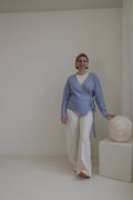 Vest Emeline Lichtblauw