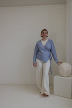 Vest Emeline Lichtblauw