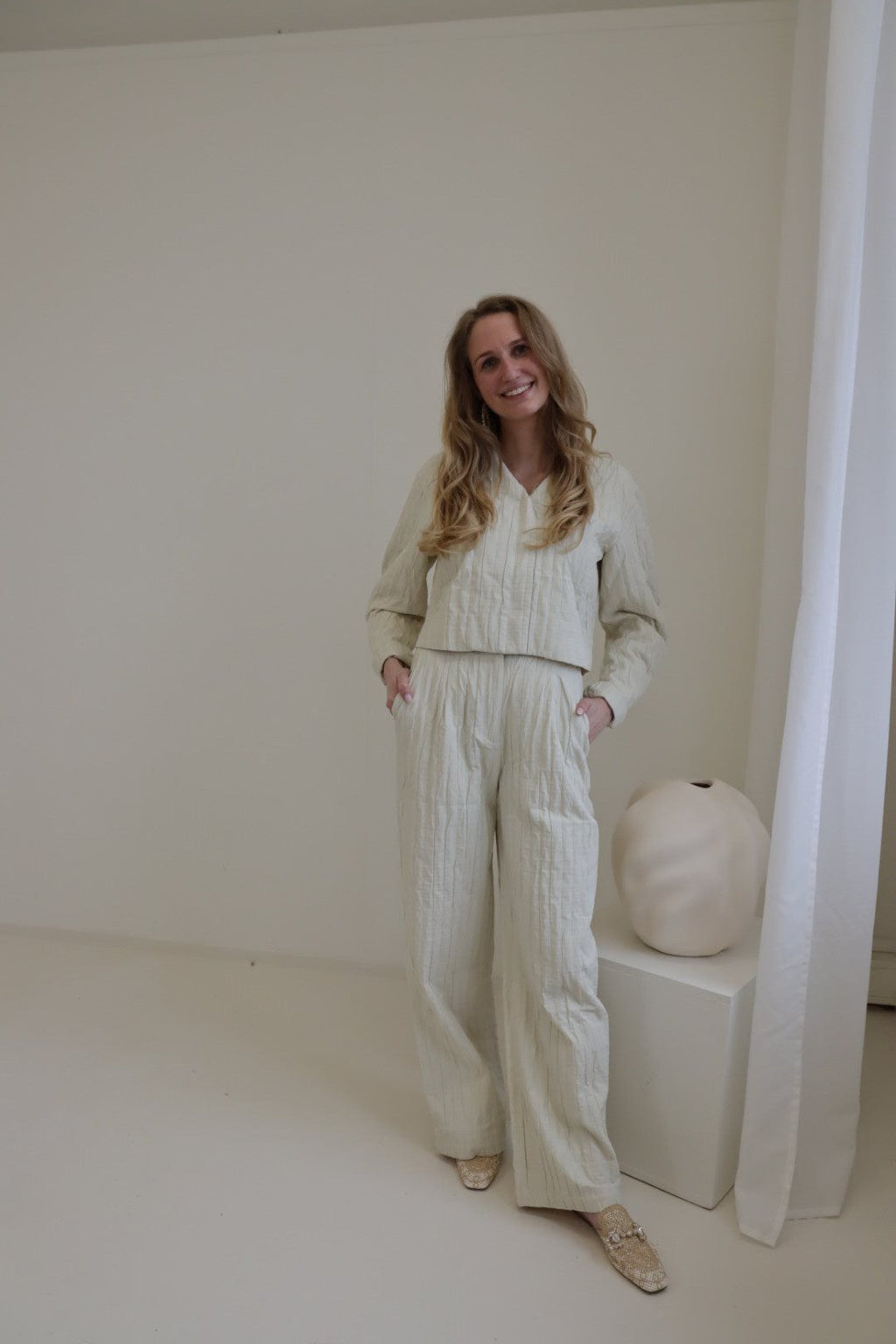 Vest Honorine Beige