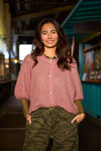 Vest Warm Rose Knit