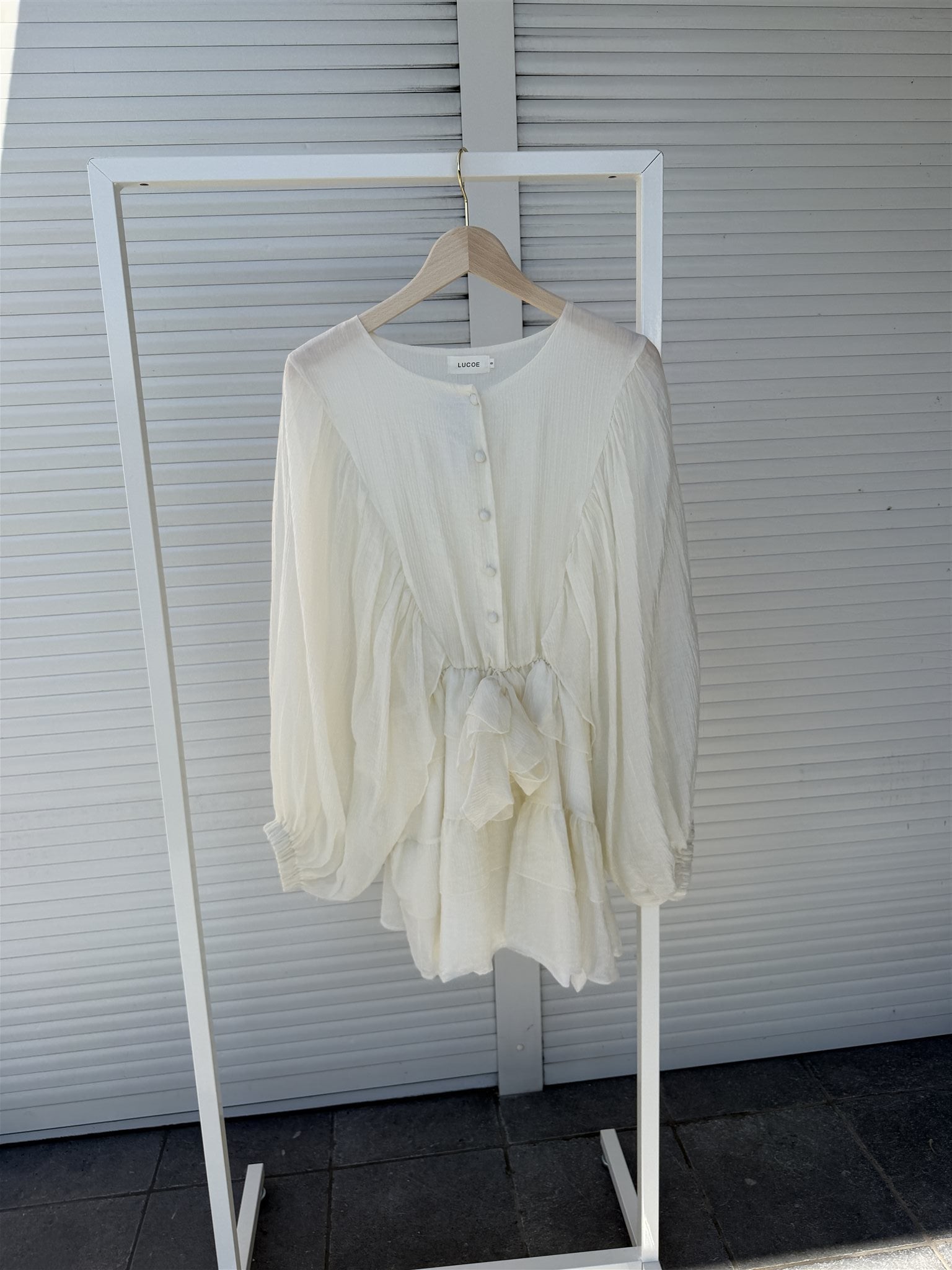 Zomerjurk  Gabriela Ecru