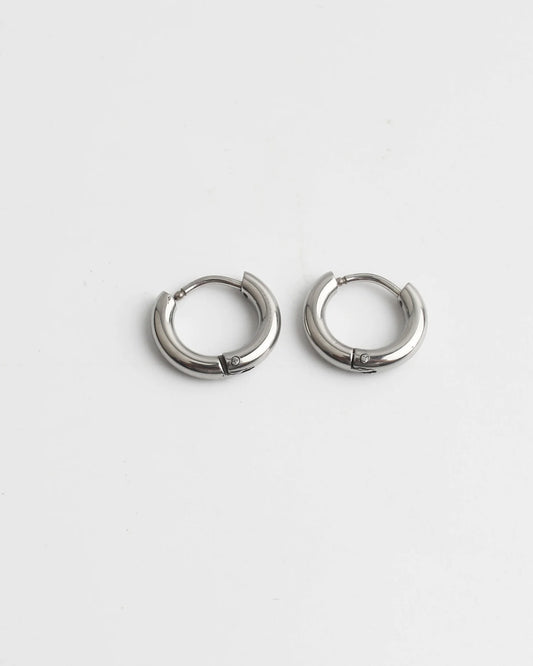 Zilver Basic oorbellen mini