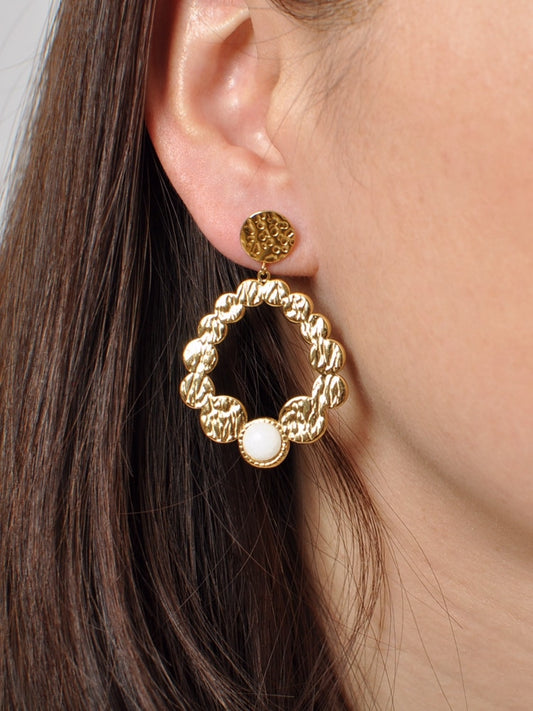 Ooorbellen met parel detail