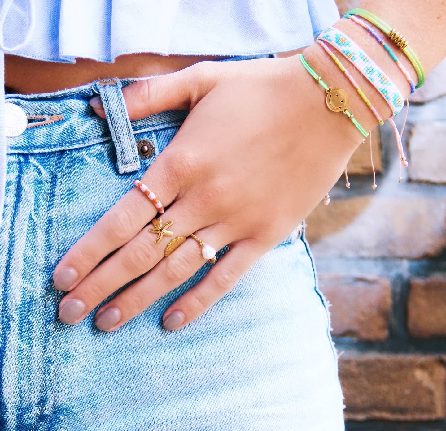 Minimalistische ring met hart - goud