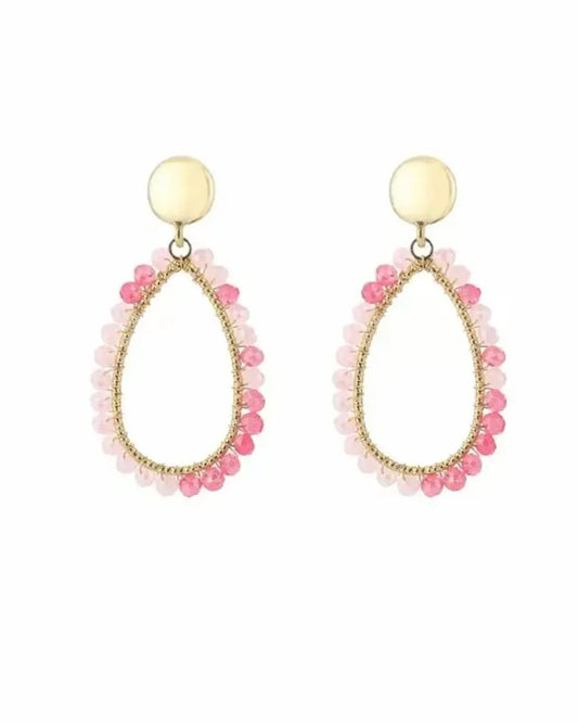 Oorbellen Facet Gold Plated